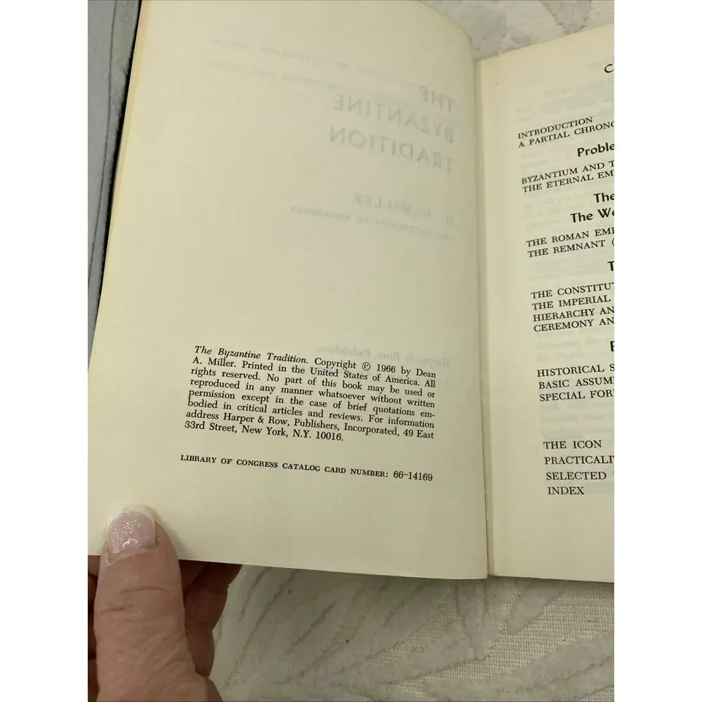 The Byzantine Tradition, By D. A. Miller Modern Traditions Of World Civilization